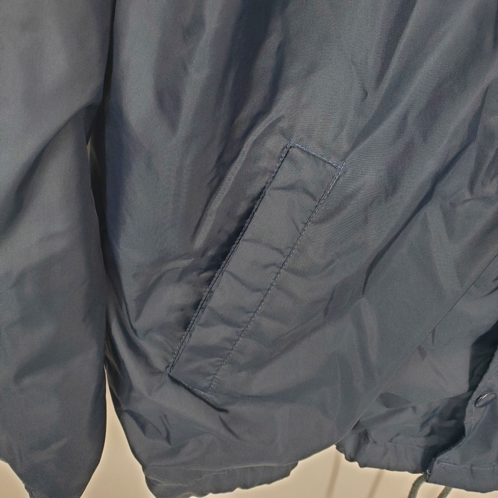 Vintage Windcrest Light Windbreaker Men Size Medium Navy Blue - Picture 5 of 9